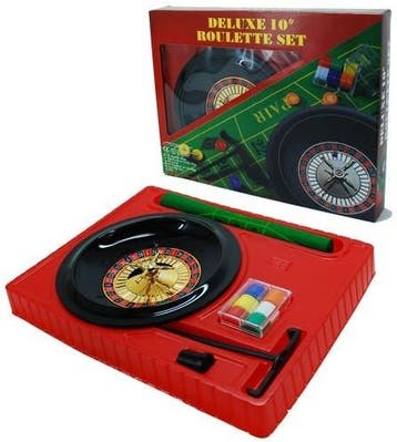 Roulette Set Kunststof (25 cm) | HOT Games -, Hobby en Vrije tijd, Gezelschapsspellen | Bordspellen, Verzenden, Nieuw