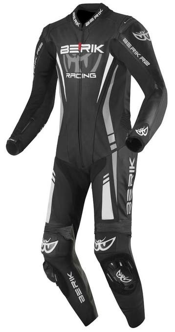 Berik Absolute GP Zwart Wit 1-Delig Motorpak, Motoren, Nieuw met kaartje, Overall, Berik, Heren