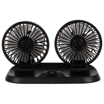 Vrachtwagen dashboard ventilator - 24V - 2 koppen, Ophalen of Verzenden, Nieuw