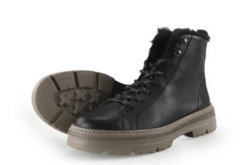 Paul Green Veterboots in maat 37 Zwart, Verzenden, Zwart, Overige typen, Zo goed als nieuw