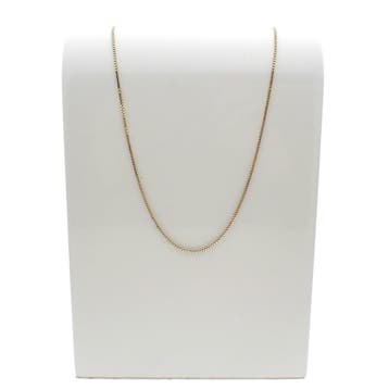 Gouden Venetiaanse schakelketting, Ophalen of Verzenden, Gebruikt, Goud, Goud