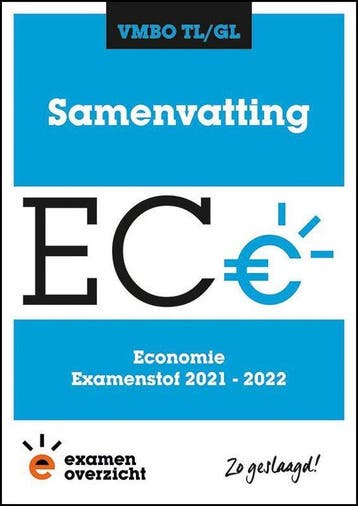 ExamenOverzicht   Samenvatting Economie VMBO T 9789493237063, Verzenden, Zo goed als nieuw