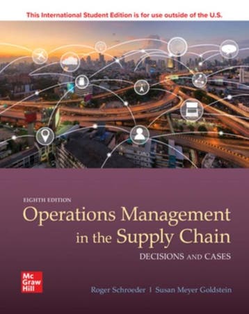 OPERATIONS MANAGEMENT IN THE SUPPLY CHAI 9781260571431, Verzenden, Zo goed als nieuw