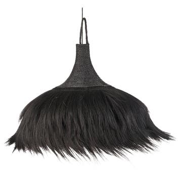 Bazar Bizar De Makiki Hanglamp - Zwart - Xl - Ongebruikt, Huis en Inrichting, Lampen | Hanglampen, Ophalen of Verzenden, Zo goed als nieuw