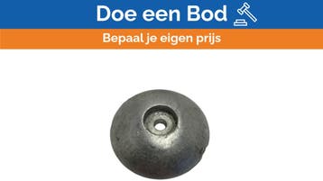 Bieden: Zink Round Anode Kit for Rudder Blades - RDR-800101, Ophalen of Verzenden, Nieuw, Motor en Techniek, Zeilboot of Motorboot