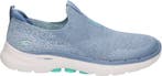 Skechers - maat 38- Go Walk 6 Dames Instappers - Blauw, Verzenden, Nieuw
