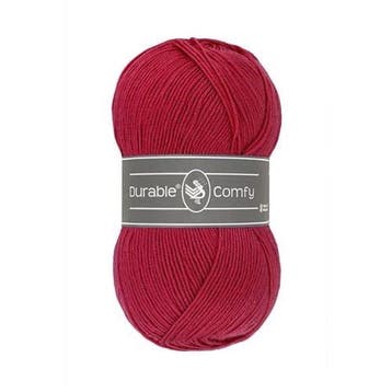 Durable Comfy 317 Deep Red - Haakgaren / Breigaren, Ophalen of Verzenden, Nieuw, Breien of Haken, Wol of Garen