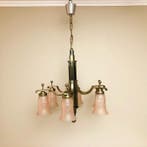 Gekooide hanglamp - Legering, Antiek en Kunst