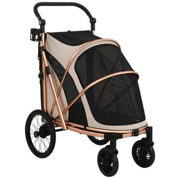 Opvouwbare Hondenwagen Voor Honden Tot 20 Kg Met 360° Draaiw, Verzenden, Nieuw