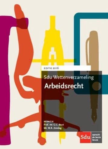 Sdu wettenverzameling - 2016, Verzenden, Gelezen
