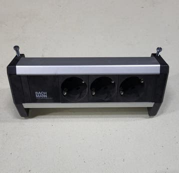 Bachmann opbouw stekker unit 902.0048, zwart, zonder kabel, Ophalen, Nieuw