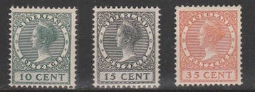 Postzegels Nederland 1924 Tentoonstellings NR.136-138 (1720), Verzenden, T/m 1940, Postfris