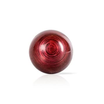 Dobla Chocoladedecoratie Bal Donkerrood 40st., Verzenden, Nieuw