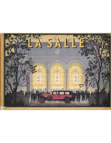 1927 LASALLE PROGAMMA HARDCOVER BROCHURE ENGELS (VS), Nieuw, Author