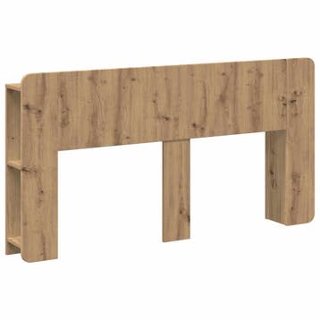 vidaXL Hoofdeinde kas Artisanaal eiken 160 cm Bewerkt hout, Verzenden, Nieuw, Bruin, Hout