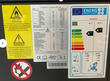 Thuisstroom TS-HP18-290T-VS01 Warmtepomp, Nieuw