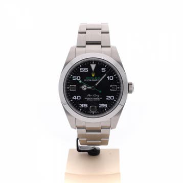 Rolex Air-King 40mm 116900; Automatisch heren horloge, Overige merken, Polshorloge, Overige materialen, Ophalen of Verzenden
