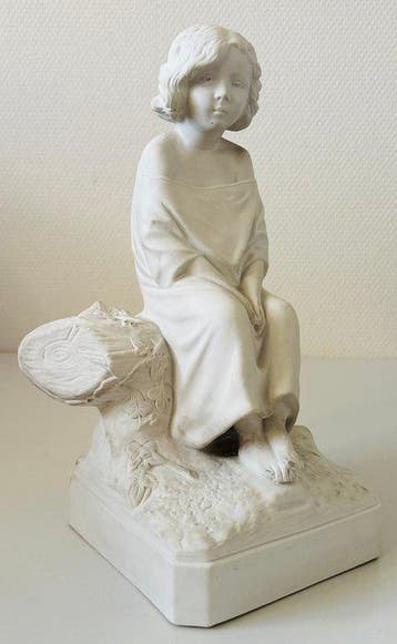 Villenauxe - Francois-Michel Pascal - Beeld, Jeune fille