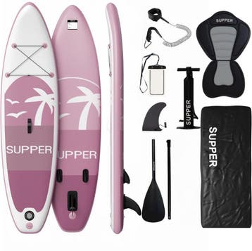 Supper Sup Board XL - Max. 220KG - Opblaasbaar – Paddle, Verzenden, Zo goed als nieuw