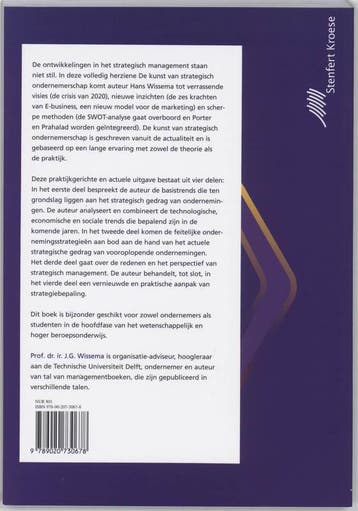 De kunst van strategisch ondernemerschap 9789020730678, Verzenden, Gelezen, VAN KUNST