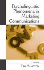 Psycholinguistic Phenomena in Marketing Communications, Verzenden, Zo goed als nieuw, Lowrey