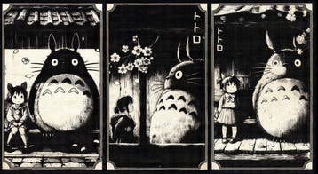 Æ (XX-XXI) - Totoro — Three Quiet Encounters Hand-Finished, Nieuw