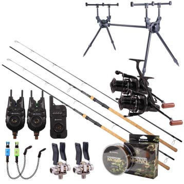Ultimate Bionic High End Carp Set 12ft Extender Kurk Handvat, Verzenden, Nieuw