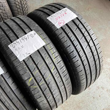 2 x Pirelli Scorpion Verde 245-45-20 Zomerbanden 7,5mm, Ophalen of Verzenden, Band(en), Personenwagen, 20 inch