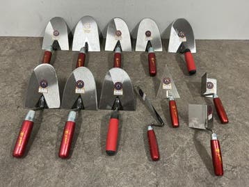 Veiling - Het melkmeisje stukadoorsgereedschap set 12-delig, Doe-het-zelf en Verbouw, Nieuw