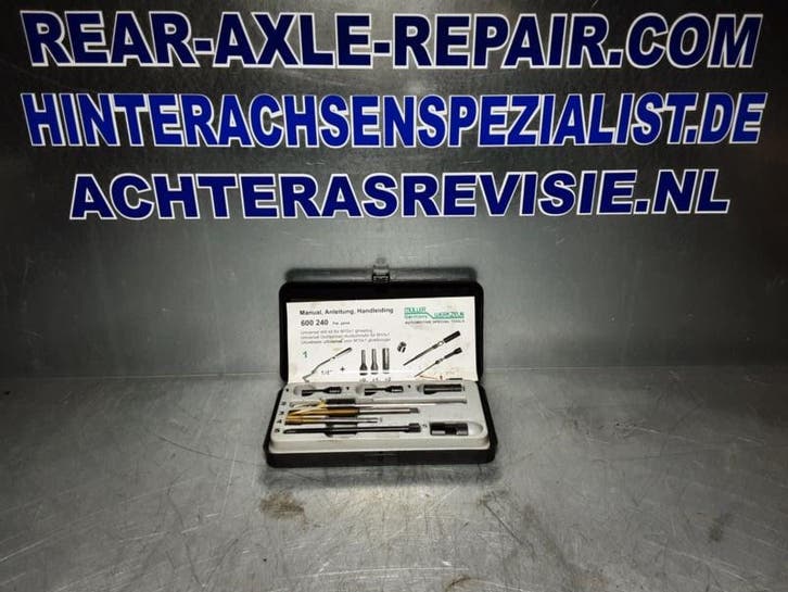 Uitboorset voor gloeibougie (M10x1). (Gereedschappen), Auto diversen, Autogereedschap, Gebruikt, Verzenden