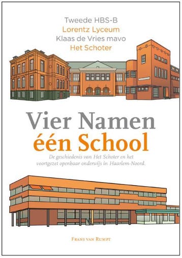 Vier namen één school 9789491936234 Frans Van Rumpt, Boeken, Verzenden, Zo goed als nieuw, Frans Van Rumpt