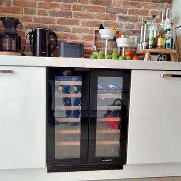 Wijnkoelkast 2 Zones | Uitverkoop OP=OP!, Verzenden, Nieuw