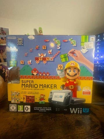 Nintendo - Wii u - Wii u pack super mario maker -, Spelcomputers en Games, Nieuw