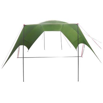 vidaXL Camping Tarp Waterbestendig Groen 550 x 400 x 230 cm, Verzenden, Nieuw, Tot en met 2