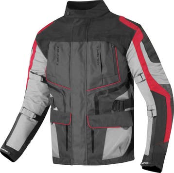 Berik Safari Zwart Rood Waterdichte 3in1 Textiele Motorjas, Nieuw met kaartje, Jas | textiel, Berik, Heren
