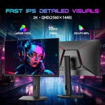 Gaming Monitor - Beeldscherm computer - 27 inch - 300Hz - QH, Verzenden, Zo goed als nieuw