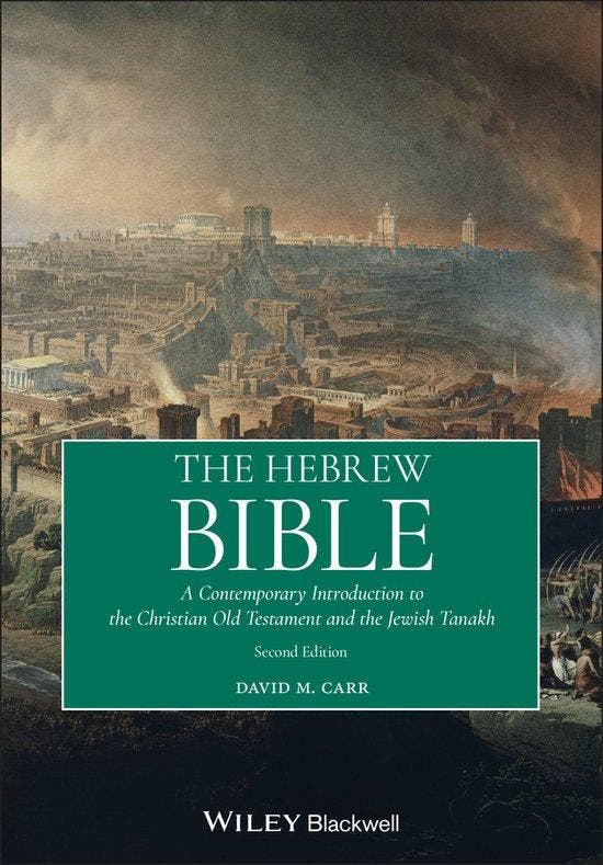 The Hebrew Bible   A Contemporary Introduction 9781119636670, Boeken, Wetenschap, Zo goed als nieuw, Verzenden