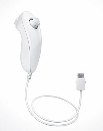 Nunchuk Controller (White) (Nintendo Wii), Spelcomputers en Games, Games | Nintendo Wii, Verzenden, Gebruikt
