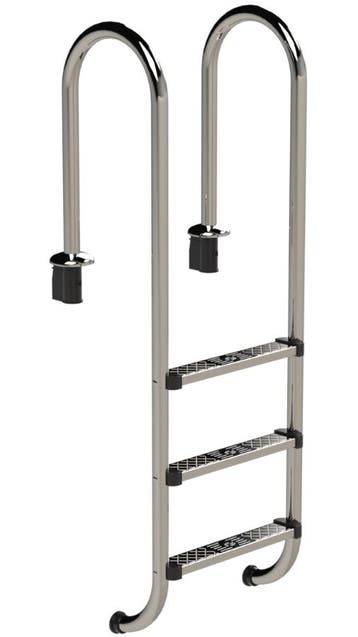 IDEAL Muro RVS zwembadtrap 3 treden - AISI 304, Verzenden, Nieuw