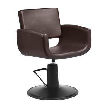 Gabbiano Mataro Kappersstoel Bruin-Zwart – Luxe, Ophalen of Verzenden, Nieuw