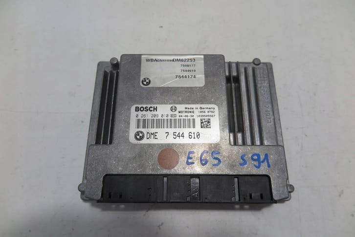 Motorcomputer BMW E53 E60 E61 E63 E64 E65 E66 4.4 V8 7544610, Auto-onderdelen, Elektronica en Kabels, Gebruikt, Verzenden