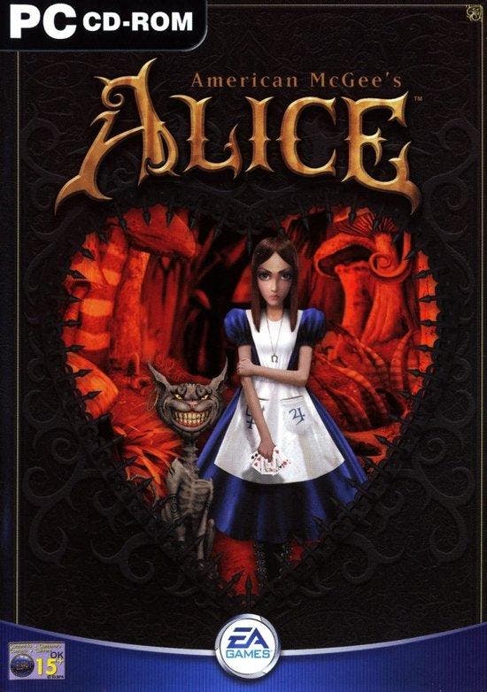 PC Game American McGees Alice voor Windows (CD-ROM), Spelcomputers en Games, Spelcomputers | Overige Accessoires, Zo goed als nieuw