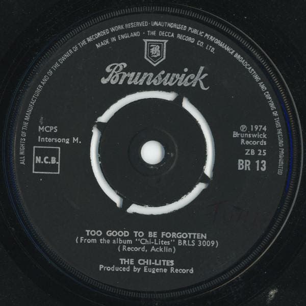 The Chi-Lites - Too Good To Be Forgotten, Cd's en Dvd's, Vinyl | Pop, Gebruikt, Ophalen of Verzenden