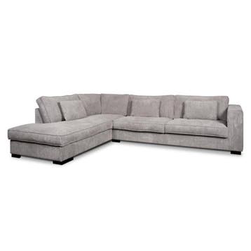 Hoekbank Mannheim Ribstof SALE, Verzenden, Nieuw