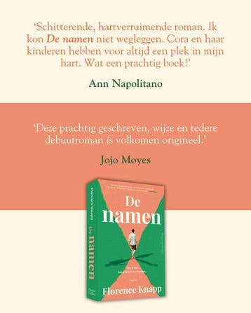 De namen 9789402716856 Florence Knapp, Verzenden, Gelezen, Florence Knapp