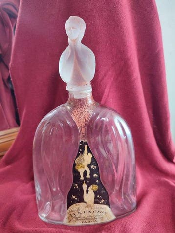 Art Deco Toiletset - Perfumera Parera - Kristal - Fles