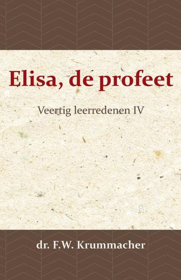 Elisa, De Profeet 4 | F.W. Krummacher | Nieuw, Ophalen of Verzenden, Nieuw, F.W. Krummacher