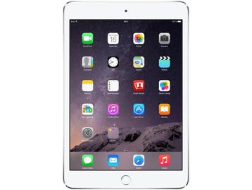 Apple iPad Mini 3 - WiFi + Cellular - 16GB - Zilver, Computers en Software, Apple iPads, Verzenden, Zo goed als nieuw