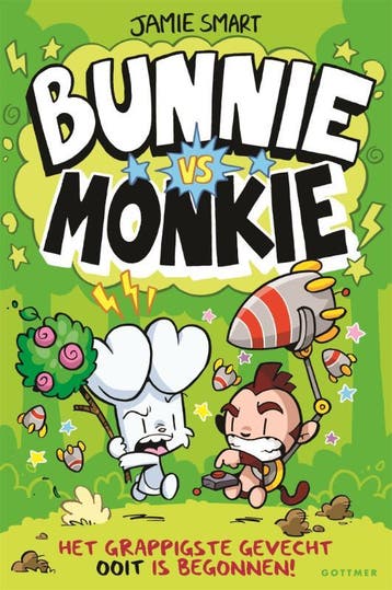Bunnie Vs Monkie | Jamie Smart | Nieuw, Ophalen of Verzenden, Nieuw, Jamie Smart