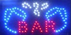 Bar drank cafe LED bord lamp verlichting lichtbak reclamebor, Verzamelen, Verzenden, Nieuw